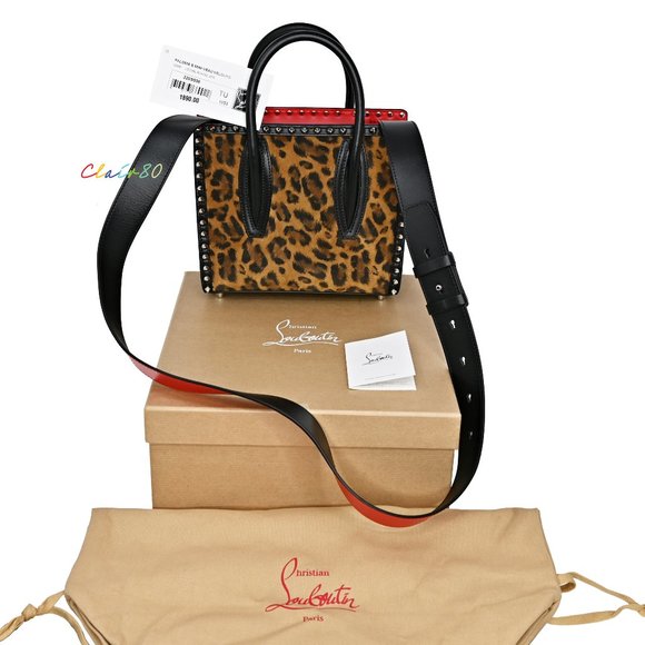 Christian Louboutin Mini Paloma Leopard Print Bag - Picture 5 of 8